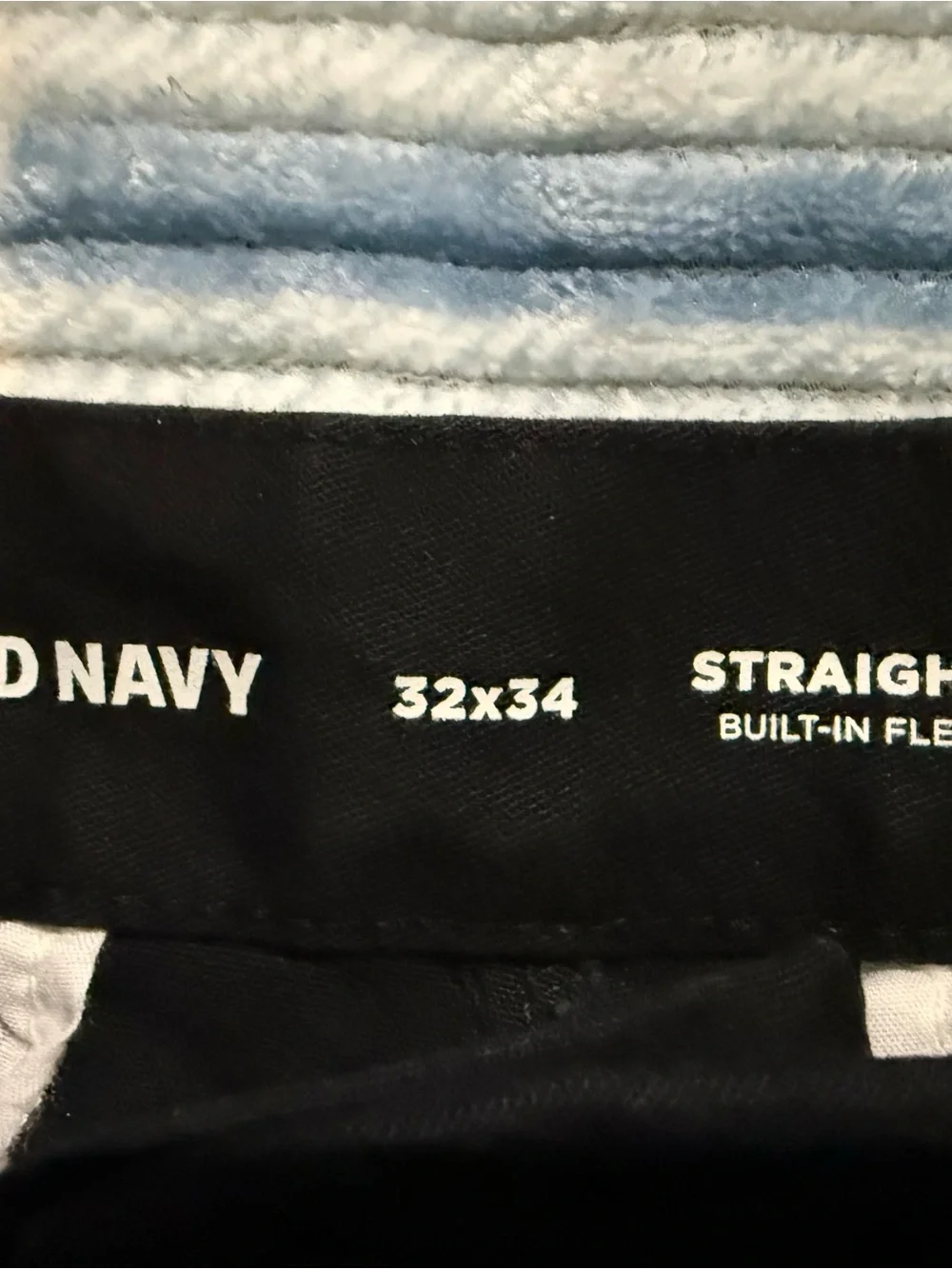 Old Navy Black Slim Straight Chinos